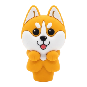 Silicone Husky Dog Assorted HP
