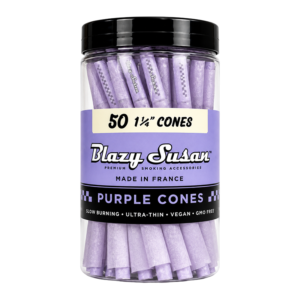 Blazy Susan Cones | Purple 1 1/4 | 50ct Jar