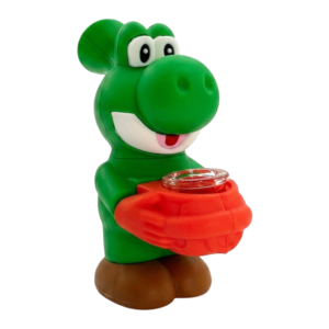 Silicone Green Cartoon Dino WP