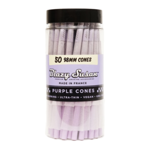 Blazy Susan Cones | Purple 98mm | 50ct Jar