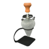15" Khateeb Teardrop Stand Hookah