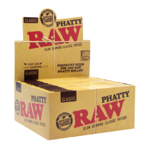 RAW® - Phatty Rolling Papers (32ct) - Display of 24