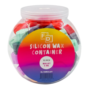 5 ML Silicone Bullet Wax Container 72ct