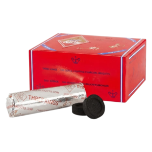 3 Kings 33mm Hookah Charcoal