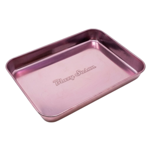 Blazy Susan Stainless Metal Tray