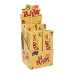 Raw Cones | Classic | 1 1/4 | 20pk 12ct Box