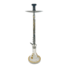 34" Khateeb Gold/Silver Barrel Hookah