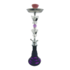 24" Khateeb Floral 1 Hose Hookah Box Kit