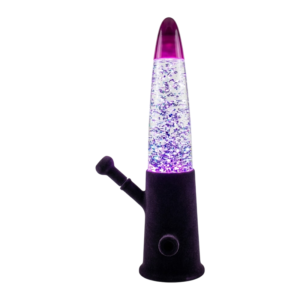8" Kickback Glass Lava Lamp Rig