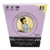 Blazy Susan Cones | Purple 1 1/4 | 20ct