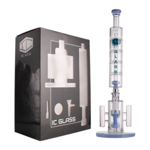 IC Glass 16" Dual Purpose Dab Rig & Nectar Collector