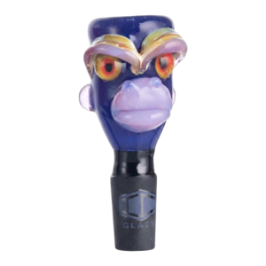 IC Glass - Monkey Face Bowl-Purple