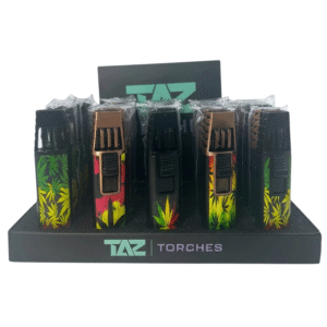 Taz Torches Leaf Print Dual Torch | 25ct Box
