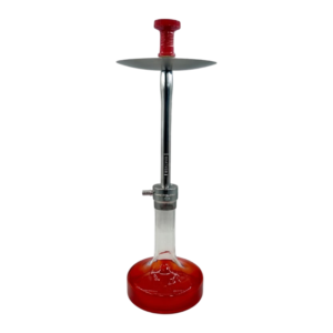 29" Khateeb Silver Flat Base Hookah