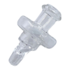 Curved Leg Clear Carb Cap