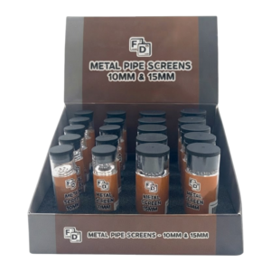 Faded Daily Metal Screens 10/15mm | 20ct Vial | 20ct Box