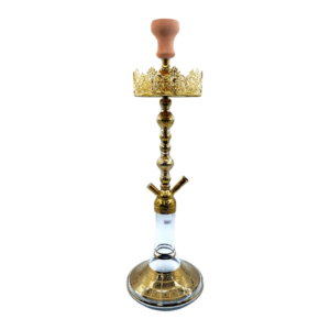 28" Khateeb Gold Egyptian Style Hookah