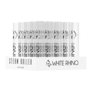 White Rhino Steam Roller Display | 49ct